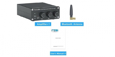 Аудио Bluetooth усилитель Fosi Audio BT20A чёрный