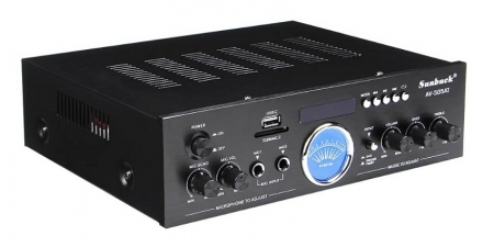 Аудио Bluetooth усилитель Sunbuck AV-505AT чёрный
