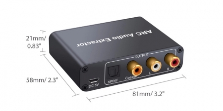 HDMI ARC Audio Extractor Neoteck DAC033
