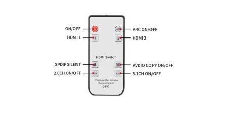 HDMI свитч и конвертер звука (HDMI ARC Audio Extractor) Booox OZV2