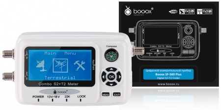 Измерительный DVB-S2/T2 прибор Booox SF-560 Plus