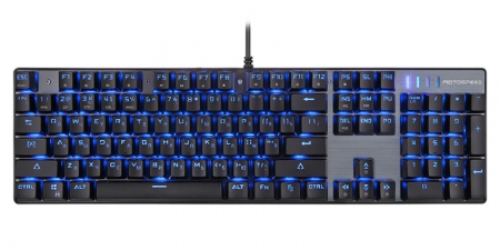 Клавиатура Motospeed CK104 Blue Switch (Черный)