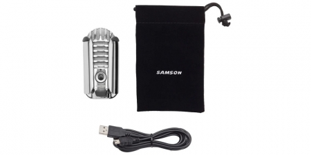 Конденсаторный USB микрофон Samson Meteor Серебристый