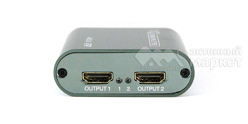 HDMI делитель Gecen HD-102N 4K (1 вход / 2  выхода)