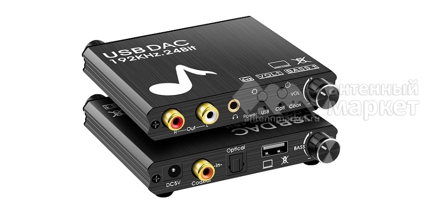 Конвертор звука и звуковая карта USB Booox SC-DAC107