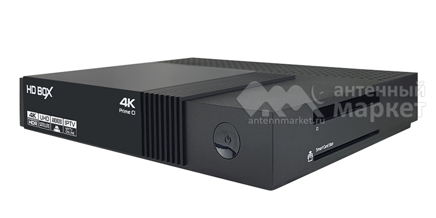 Ресивер HD BOX Prime 4K CI