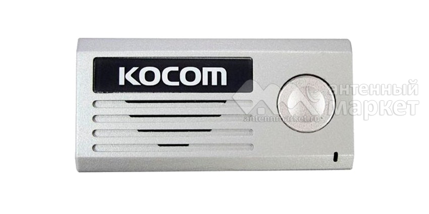 Вызывная панель аудиодомофона KOCOM KC-MD10 (серебро)